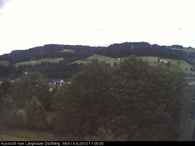 Webcam-Bild: Aussicht vom Dorfberg in Langnau 20100816-170500