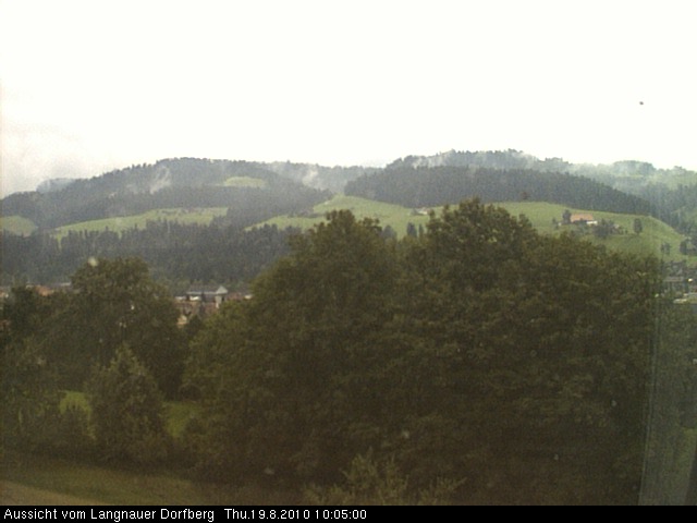 Webcam-Bild: Aussicht vom Dorfberg in Langnau 20100819-100500