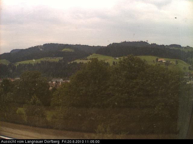 Webcam-Bild: Aussicht vom Dorfberg in Langnau 20100820-110500