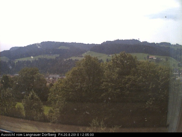 Webcam-Bild: Aussicht vom Dorfberg in Langnau 20100820-120500