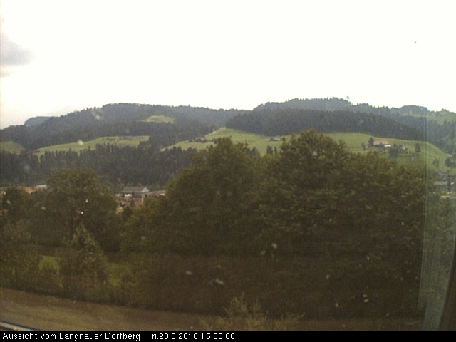 Webcam-Bild: Aussicht vom Dorfberg in Langnau 20100820-150500