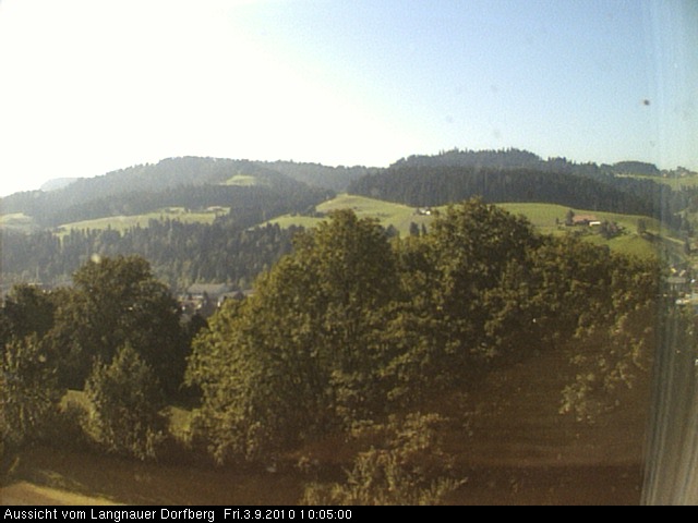 Webcam-Bild: Aussicht vom Dorfberg in Langnau 20100903-100500