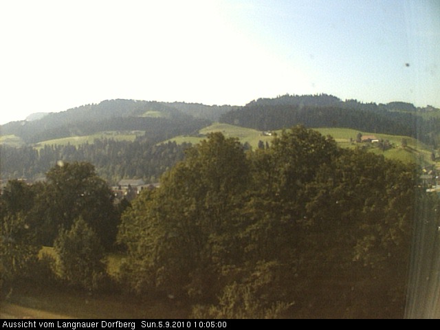 Webcam-Bild: Aussicht vom Dorfberg in Langnau 20100905-100500