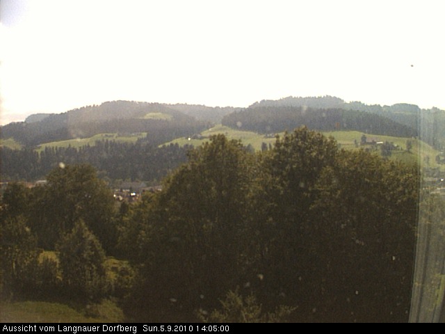 Webcam-Bild: Aussicht vom Dorfberg in Langnau 20100905-140500