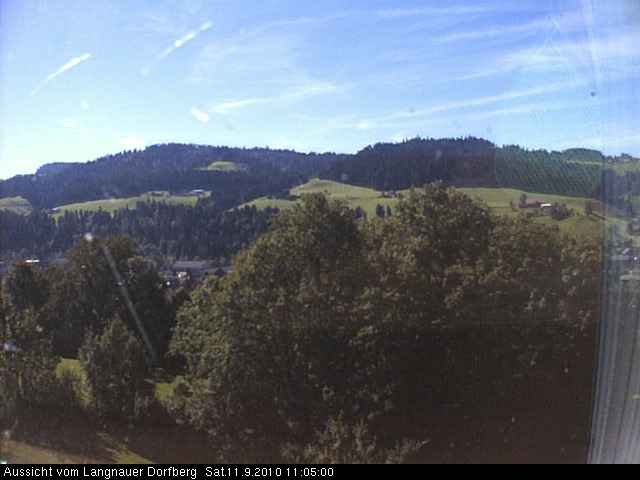 Webcam-Bild: Aussicht vom Dorfberg in Langnau 20100911-110500