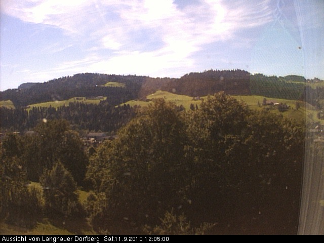 Webcam-Bild: Aussicht vom Dorfberg in Langnau 20100911-120500
