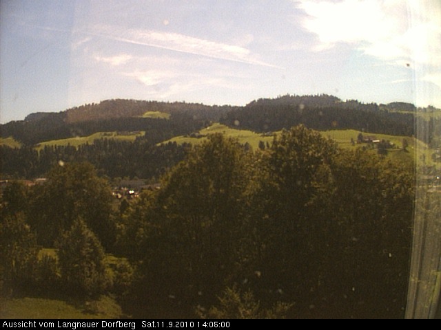 Webcam-Bild: Aussicht vom Dorfberg in Langnau 20100911-140500