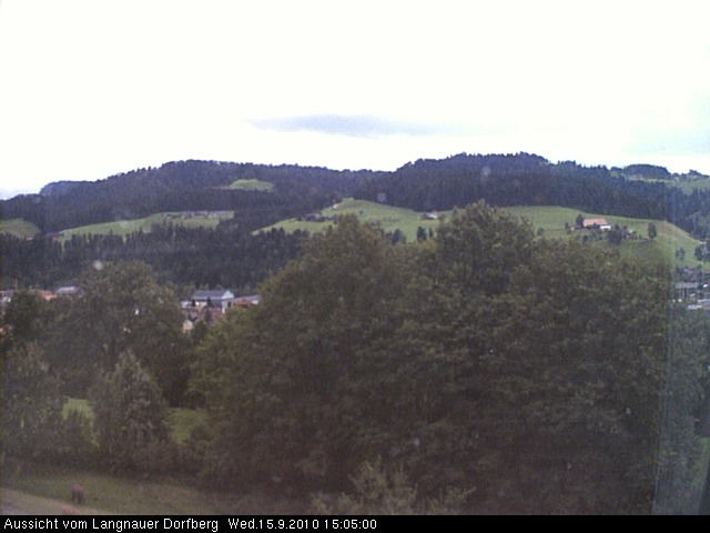 Webcam-Bild: Aussicht vom Dorfberg in Langnau 20100915-150500