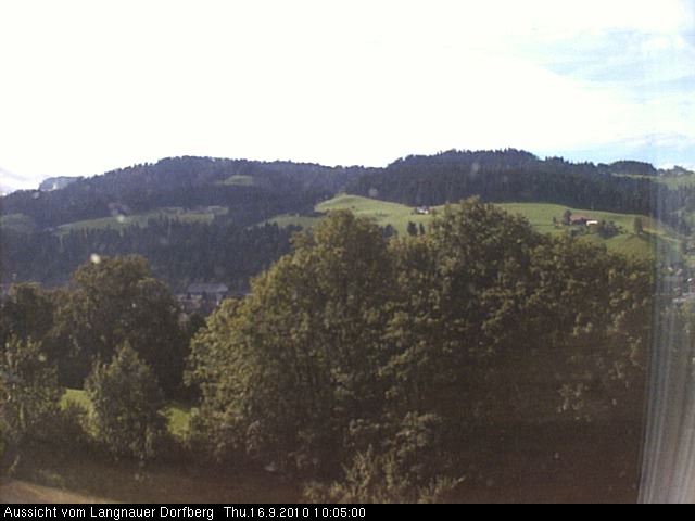 Webcam-Bild: Aussicht vom Dorfberg in Langnau 20100916-100500