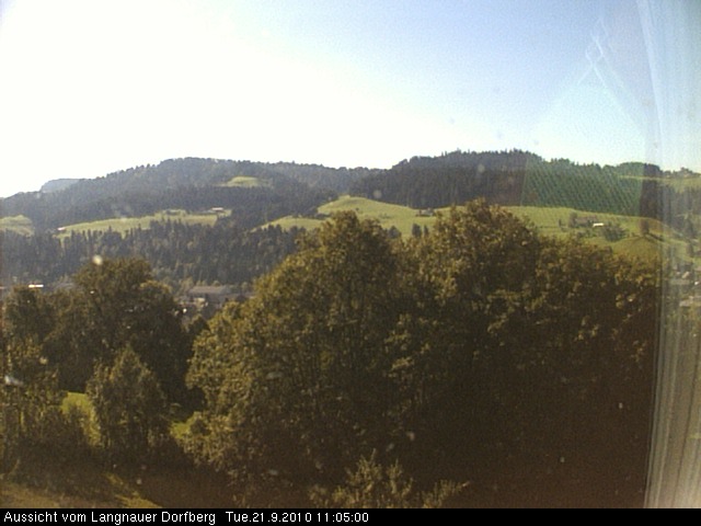 Webcam-Bild: Aussicht vom Dorfberg in Langnau 20100921-110500