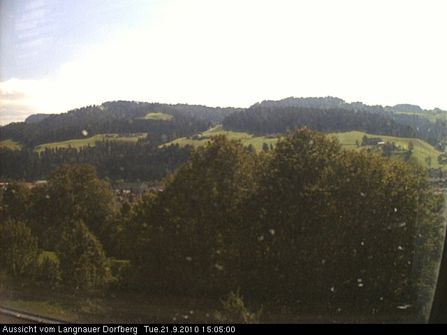 Webcam-Bild: Aussicht vom Dorfberg in Langnau 20100921-150500