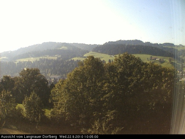 Webcam-Bild: Aussicht vom Dorfberg in Langnau 20100922-100500