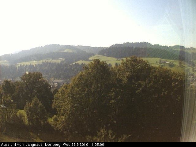 Webcam-Bild: Aussicht vom Dorfberg in Langnau 20100922-110500