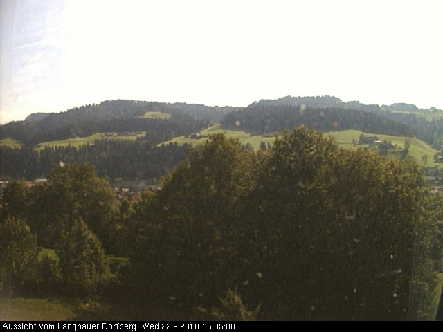 Webcam-Bild: Aussicht vom Dorfberg in Langnau 20100922-150500
