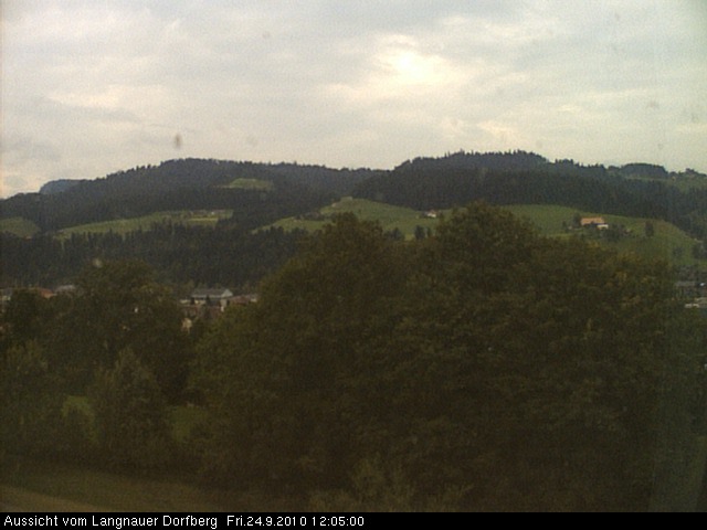 Webcam-Bild: Aussicht vom Dorfberg in Langnau 20100924-120500