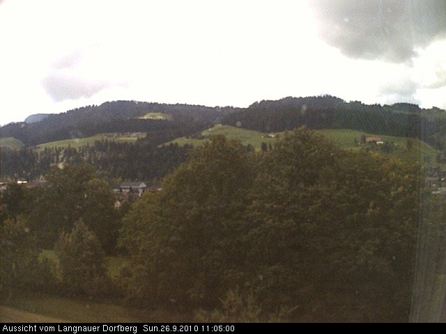 Webcam-Bild: Aussicht vom Dorfberg in Langnau 20100926-110500