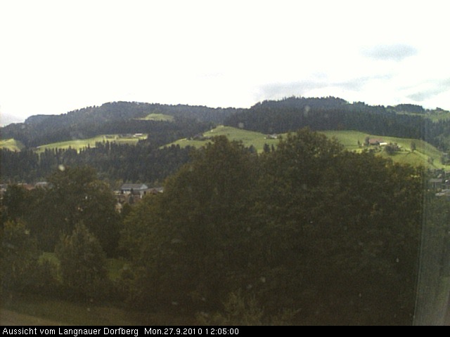 Webcam-Bild: Aussicht vom Dorfberg in Langnau 20100927-120500
