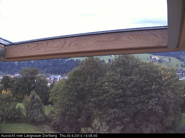 Webcam-Bild: Aussicht vom Dorfberg in Langnau 20100930-160500