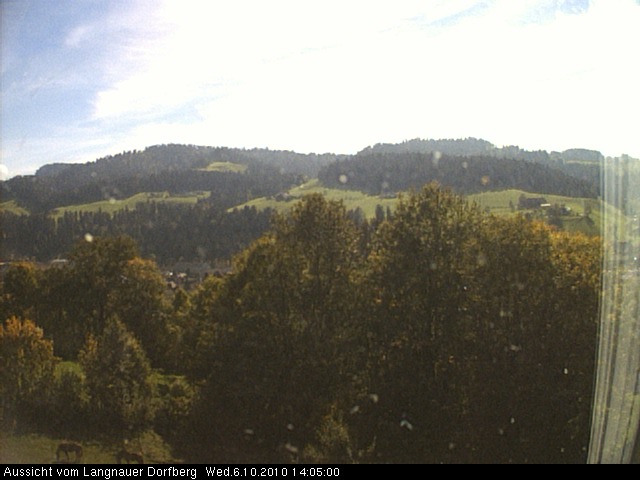 Webcam-Bild: Aussicht vom Dorfberg in Langnau 20101006-140500
