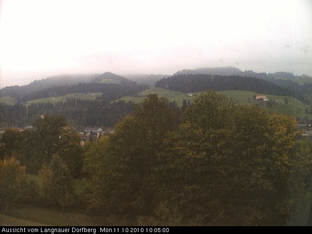 Webcam-Bild: Aussicht vom Dorfberg in Langnau 20101011-100500