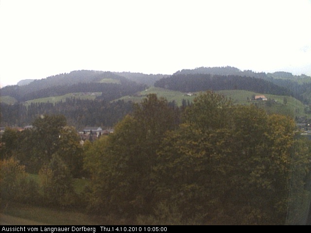 Webcam-Bild: Aussicht vom Dorfberg in Langnau 20101014-100500