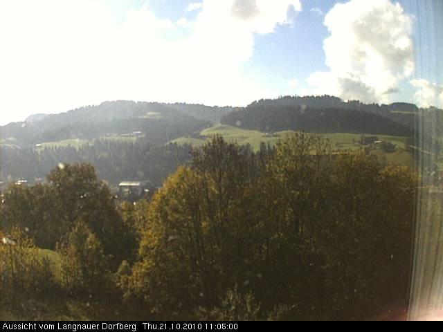 Webcam-Bild: Aussicht vom Dorfberg in Langnau 20101021-110500