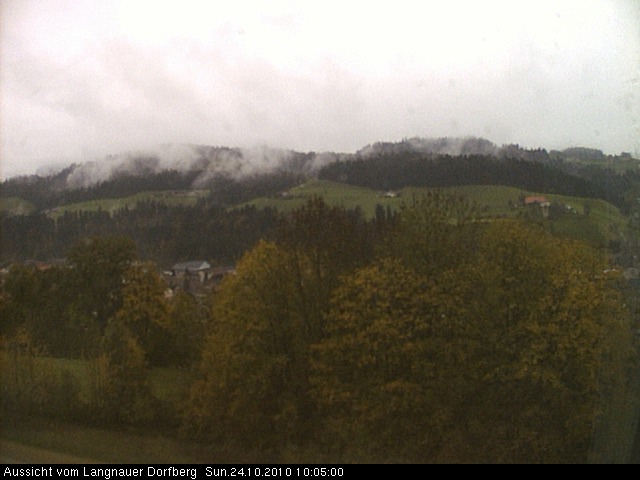 Webcam-Bild: Aussicht vom Dorfberg in Langnau 20101024-100500