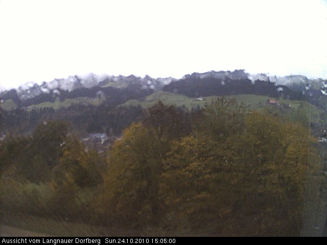 Webcam-Bild: Aussicht vom Dorfberg in Langnau 20101024-150500