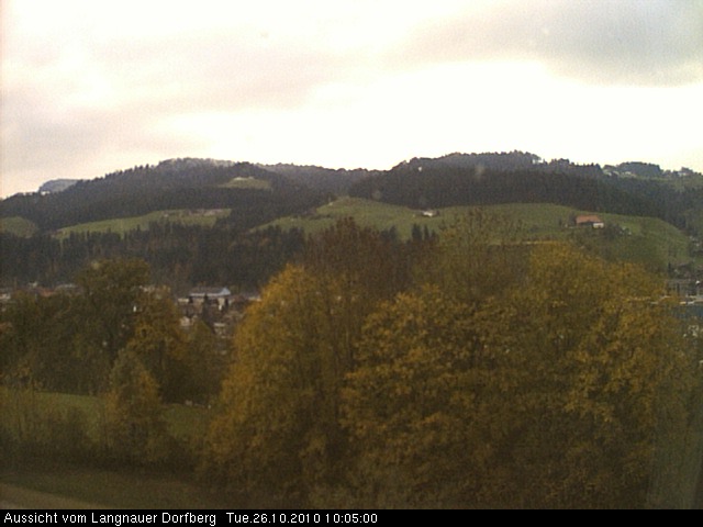 Webcam-Bild: Aussicht vom Dorfberg in Langnau 20101026-100500