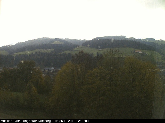 Webcam-Bild: Aussicht vom Dorfberg in Langnau 20101026-120500
