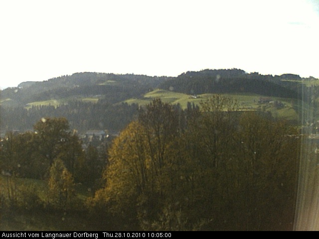 Webcam-Bild: Aussicht vom Dorfberg in Langnau 20101028-100500