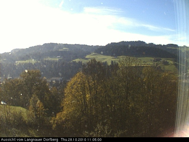Webcam-Bild: Aussicht vom Dorfberg in Langnau 20101028-110500