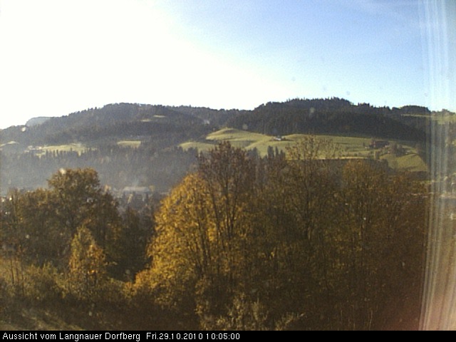 Webcam-Bild: Aussicht vom Dorfberg in Langnau 20101029-100500
