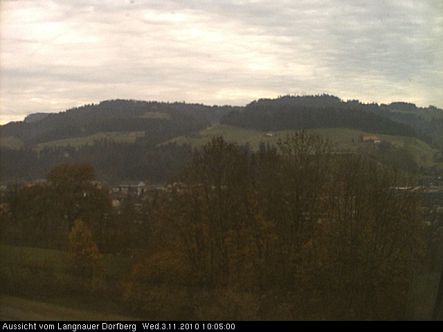 Webcam-Bild: Aussicht vom Dorfberg in Langnau 20101103-100500