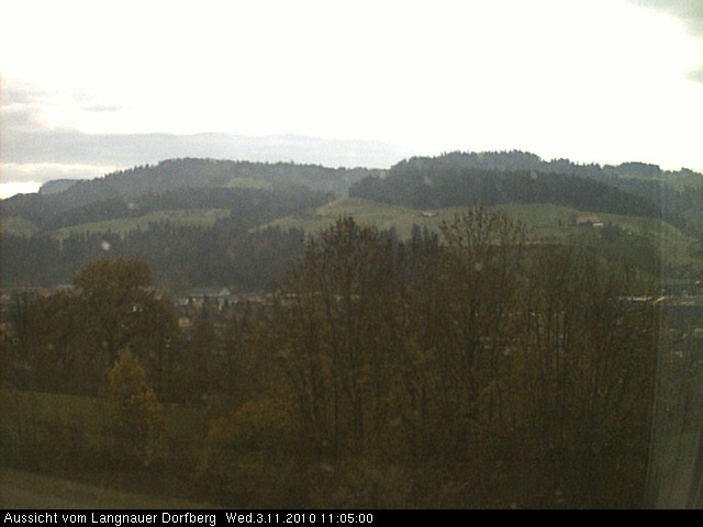 Webcam-Bild: Aussicht vom Dorfberg in Langnau 20101103-110500