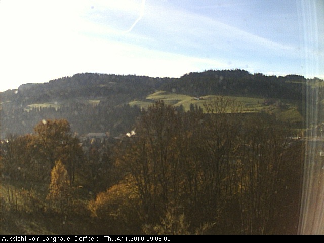 Webcam-Bild: Aussicht vom Dorfberg in Langnau 20101104-090500