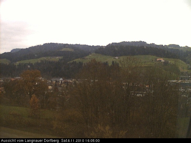 Webcam-Bild: Aussicht vom Dorfberg in Langnau 20101106-160500
