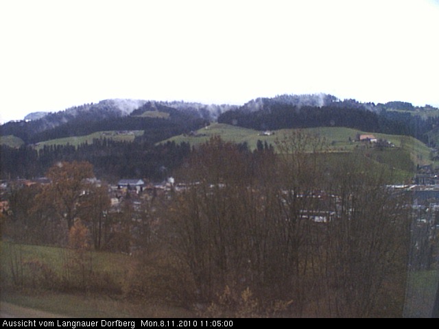 Webcam-Bild: Aussicht vom Dorfberg in Langnau 20101108-110500