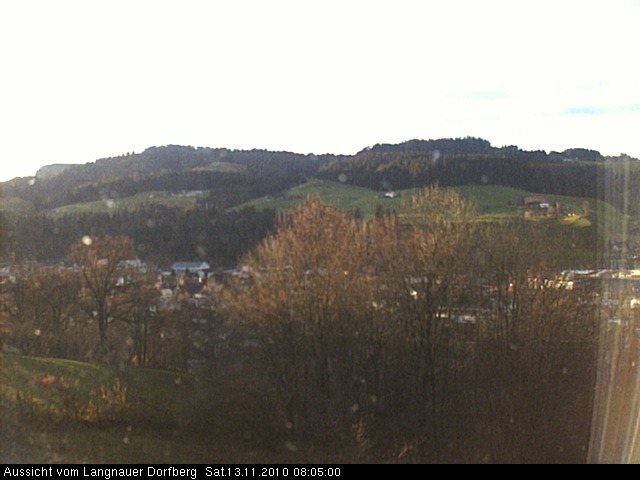 Webcam-Bild: Aussicht vom Dorfberg in Langnau 20101113-080500