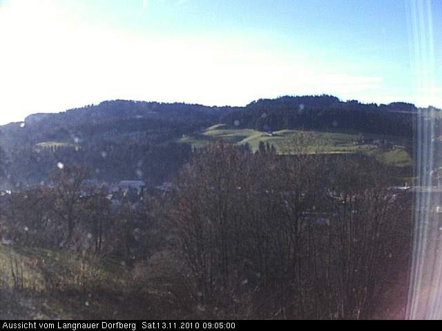 Webcam-Bild: Aussicht vom Dorfberg in Langnau 20101113-090500