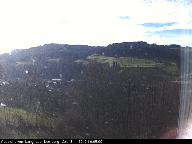 Webcam-Bild: Aussicht vom Dorfberg in Langnau 20101113-100500