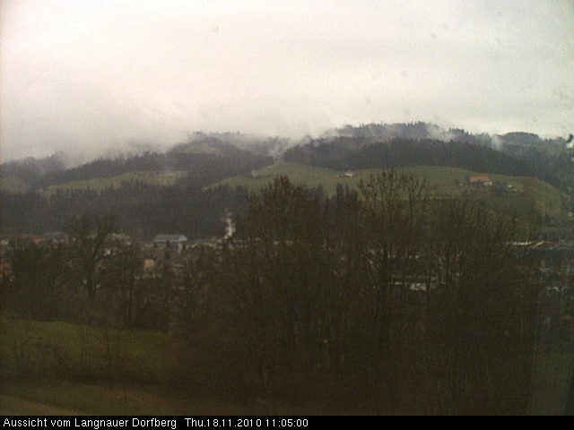 Webcam-Bild: Aussicht vom Dorfberg in Langnau 20101118-110500