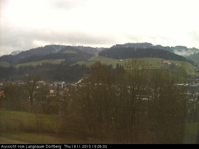 Webcam-Bild: Aussicht vom Dorfberg in Langnau 20101118-150500