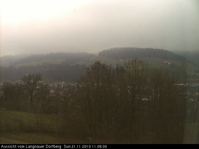 Webcam-Bild: Aussicht vom Dorfberg in Langnau 20101121-110500