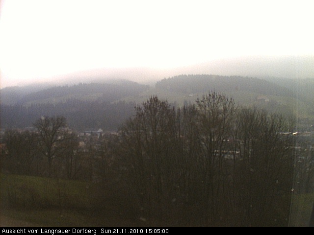 Webcam-Bild: Aussicht vom Dorfberg in Langnau 20101121-150500