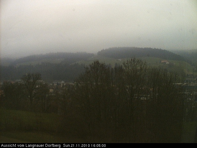 Webcam-Bild: Aussicht vom Dorfberg in Langnau 20101121-160500