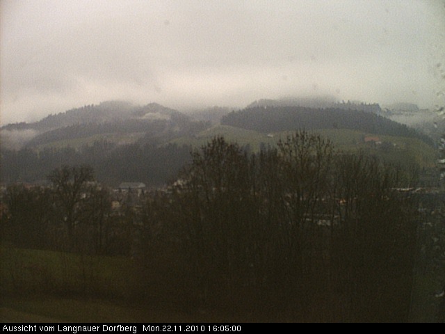 Webcam-Bild: Aussicht vom Dorfberg in Langnau 20101122-160500