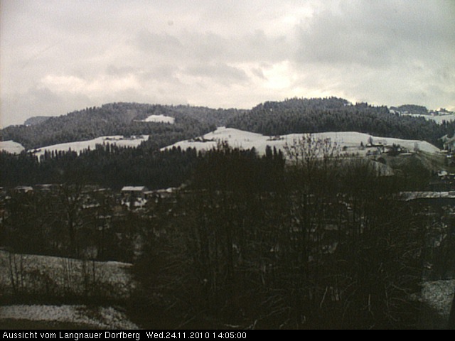 Webcam-Bild: Aussicht vom Dorfberg in Langnau 20101124-140500