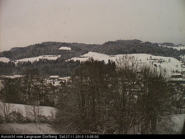 Webcam-Bild: Aussicht vom Dorfberg in Langnau 20101127-100500