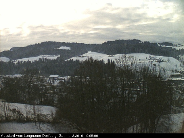 Webcam-Bild: Aussicht vom Dorfberg in Langnau 20101211-100500